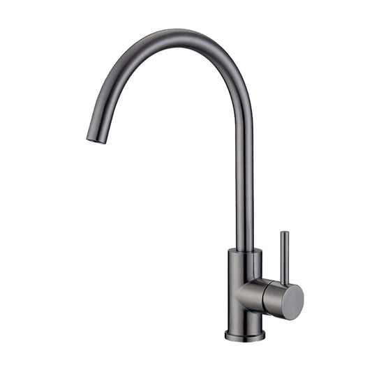 Evoke Gooseneck Sink Mixer Gunmetal