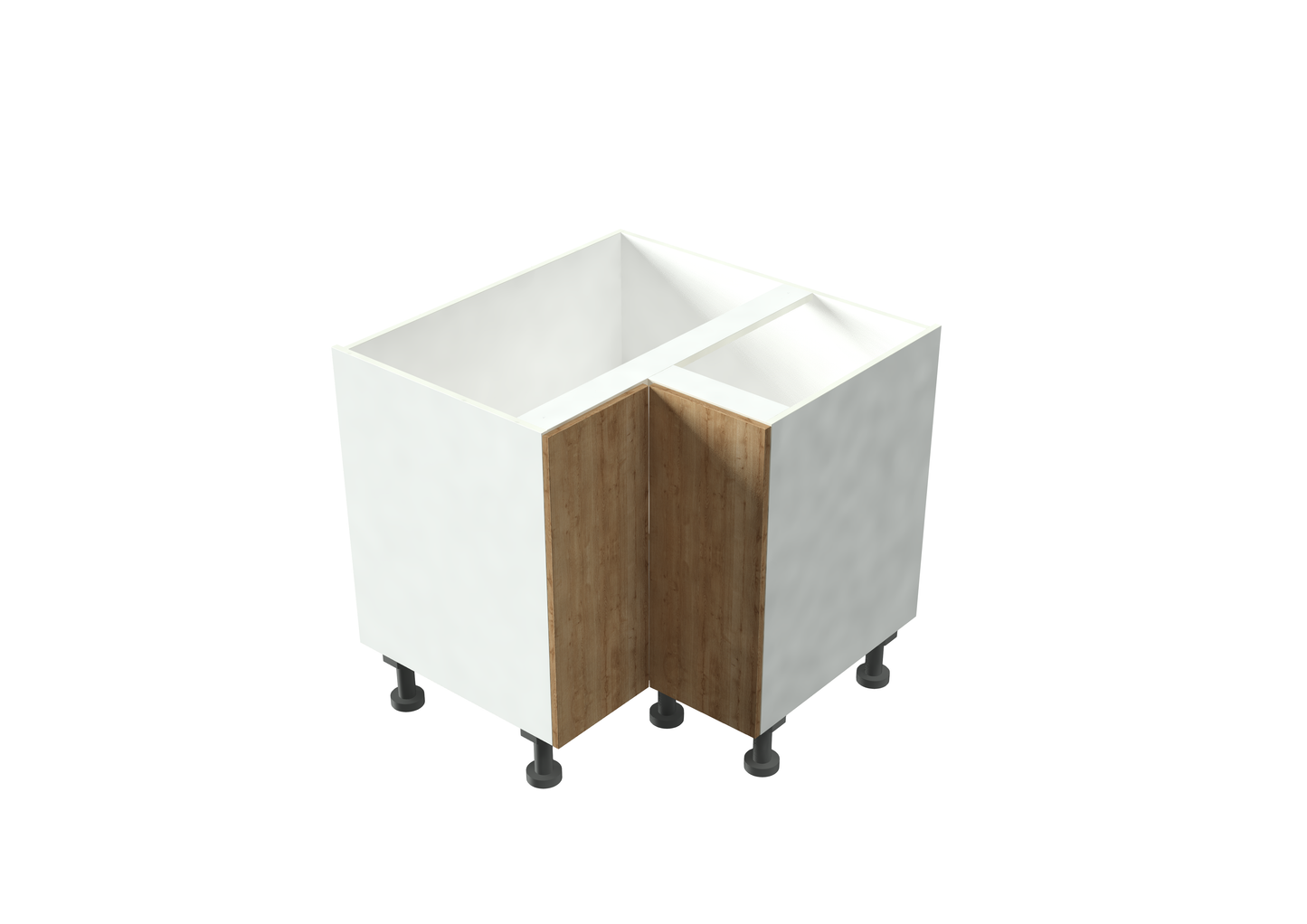 900x900 Corner Bifold Door LH Hinge Base Cabinet