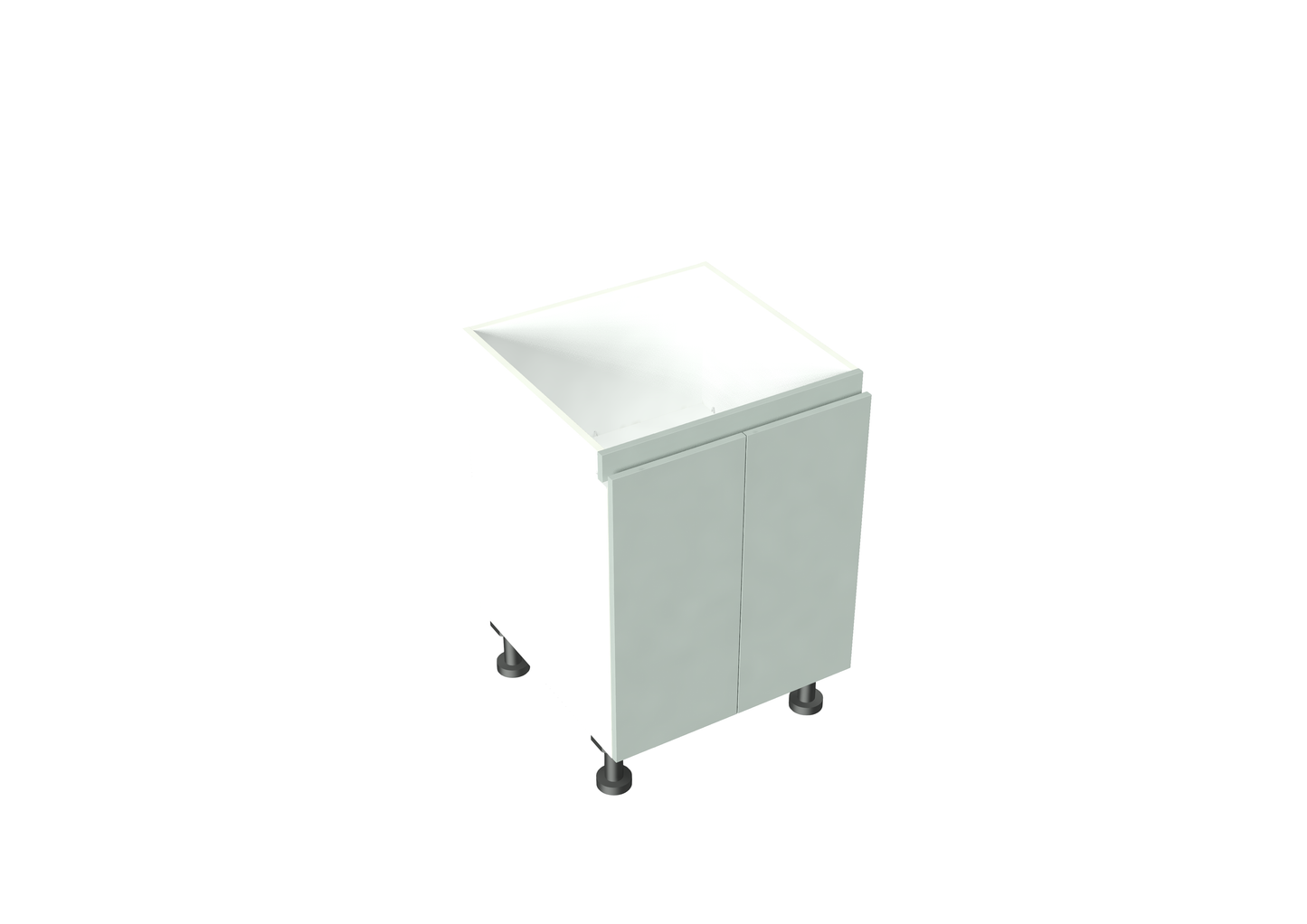 W600-1000mm 2 Door Base Cabinet