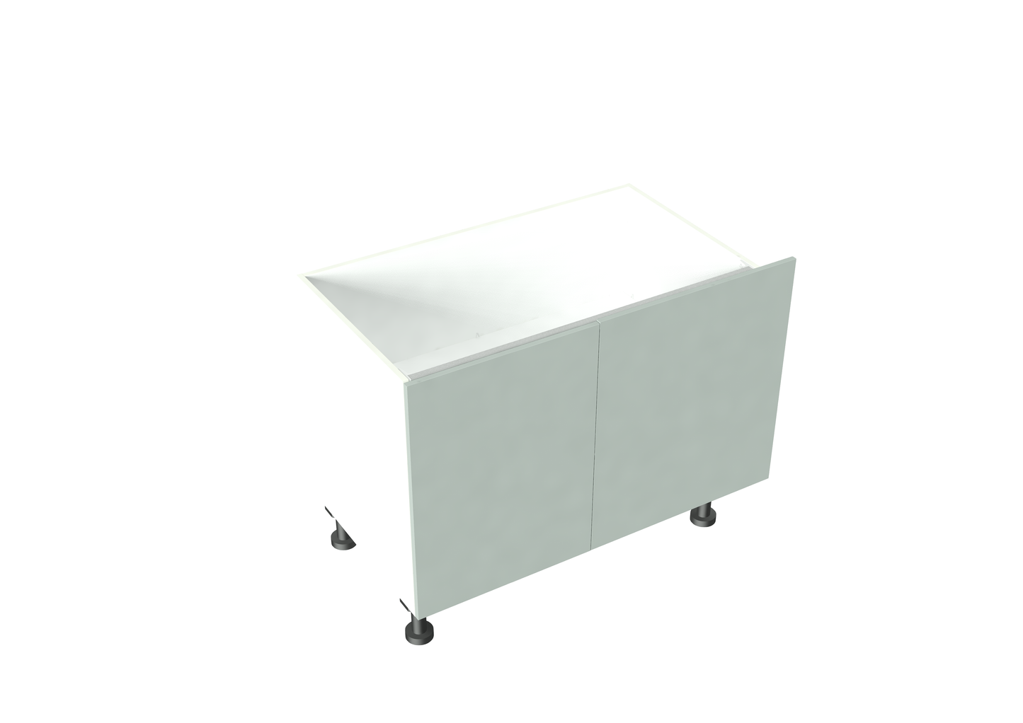 W1060-1200mm:D520-650mm 1 Door Left Hand Side, Right Blind Corner Base Cabinet