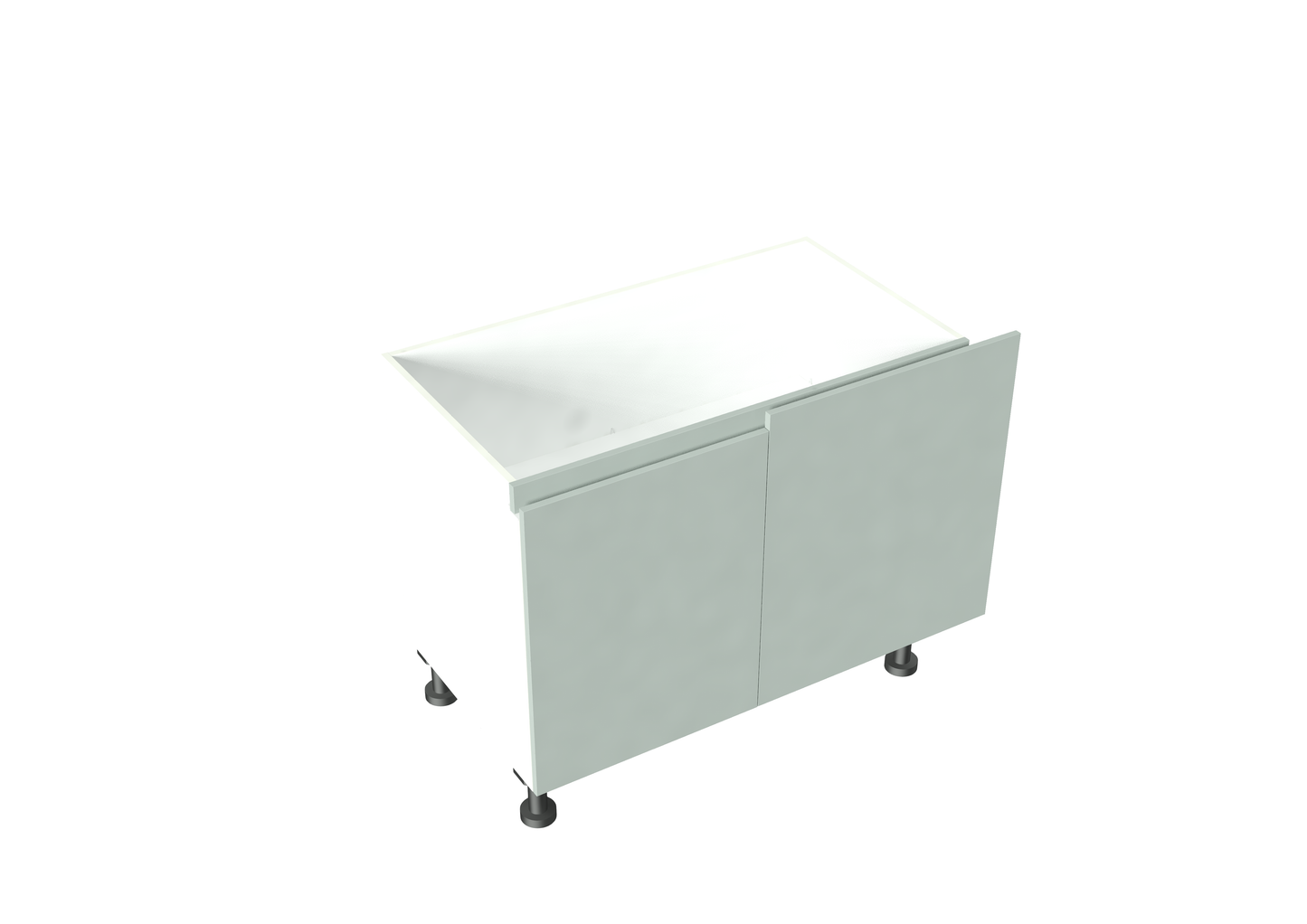 W1060-1200mm:D520-650mm 1 Door Left Hand Side, Right Blind Corner Base Cabinet