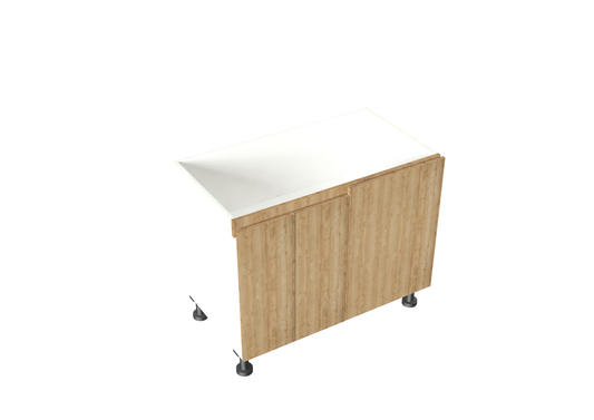 W1200-1400mm:D520-650mm 2 Doors Left Hand Side, Right Blind Corner Base Cabinet