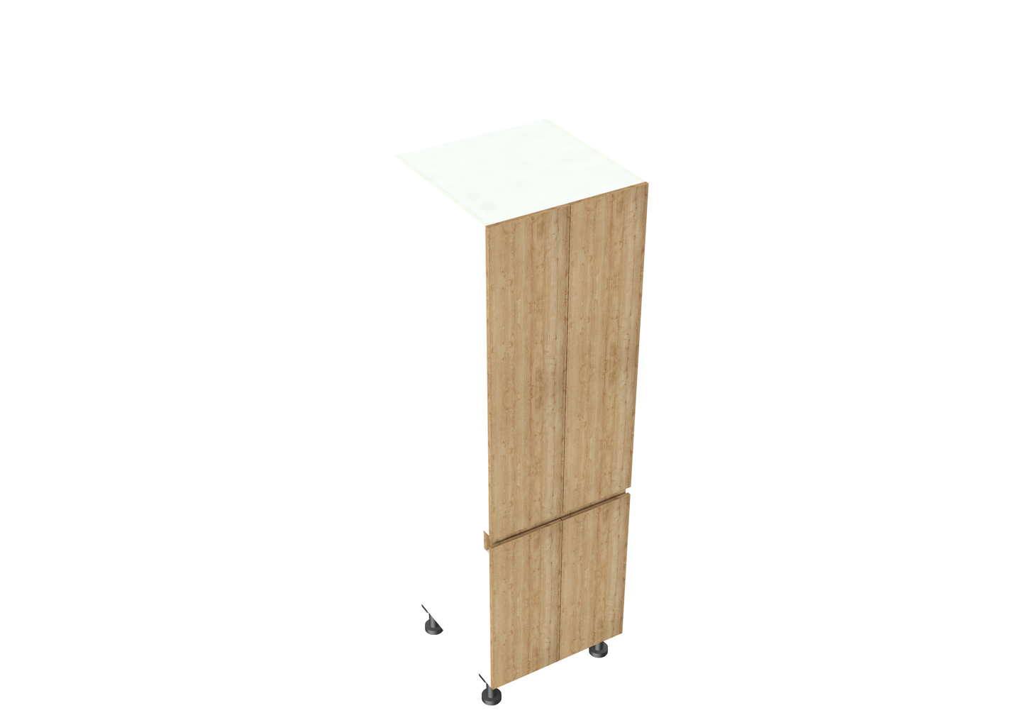 W600-1000mm 4 Door Pantry Cabinet
