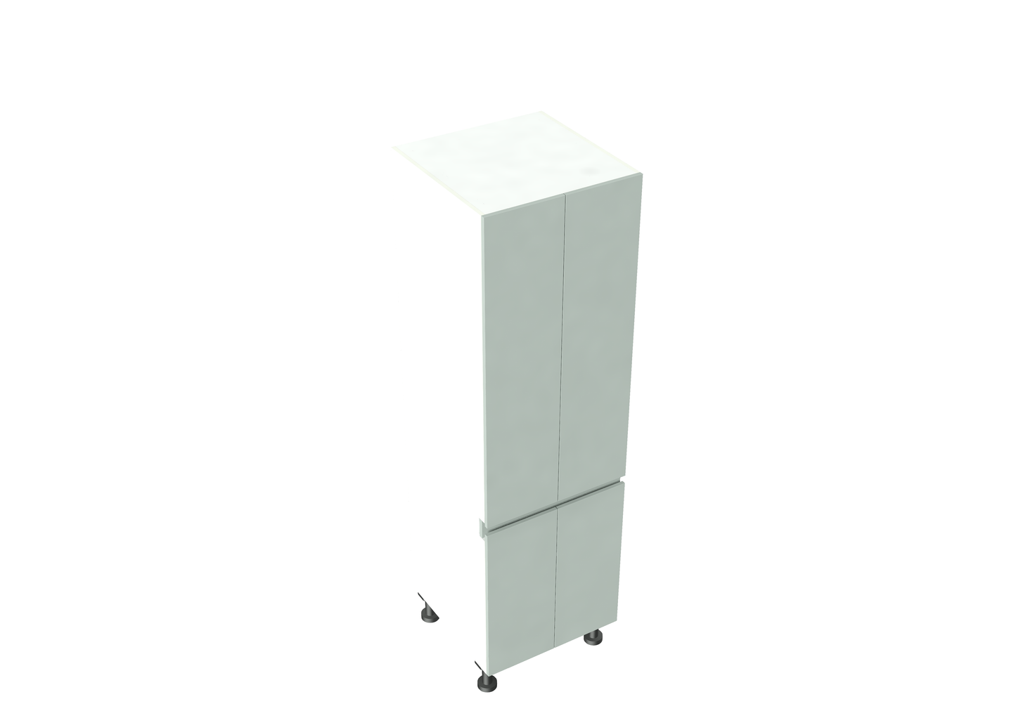 W600-1000mm 4 Door Pantry Cabinet