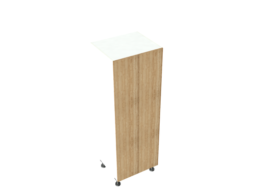 W700-1000mm 2 Door Tall Broom Cabinet