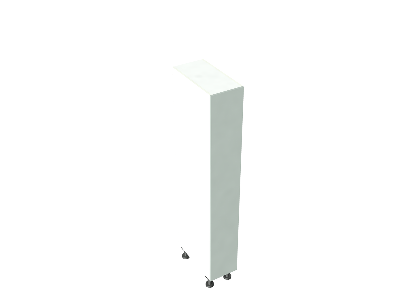 W300-600mm 1 Door RH Hinge Pantry Cabinet