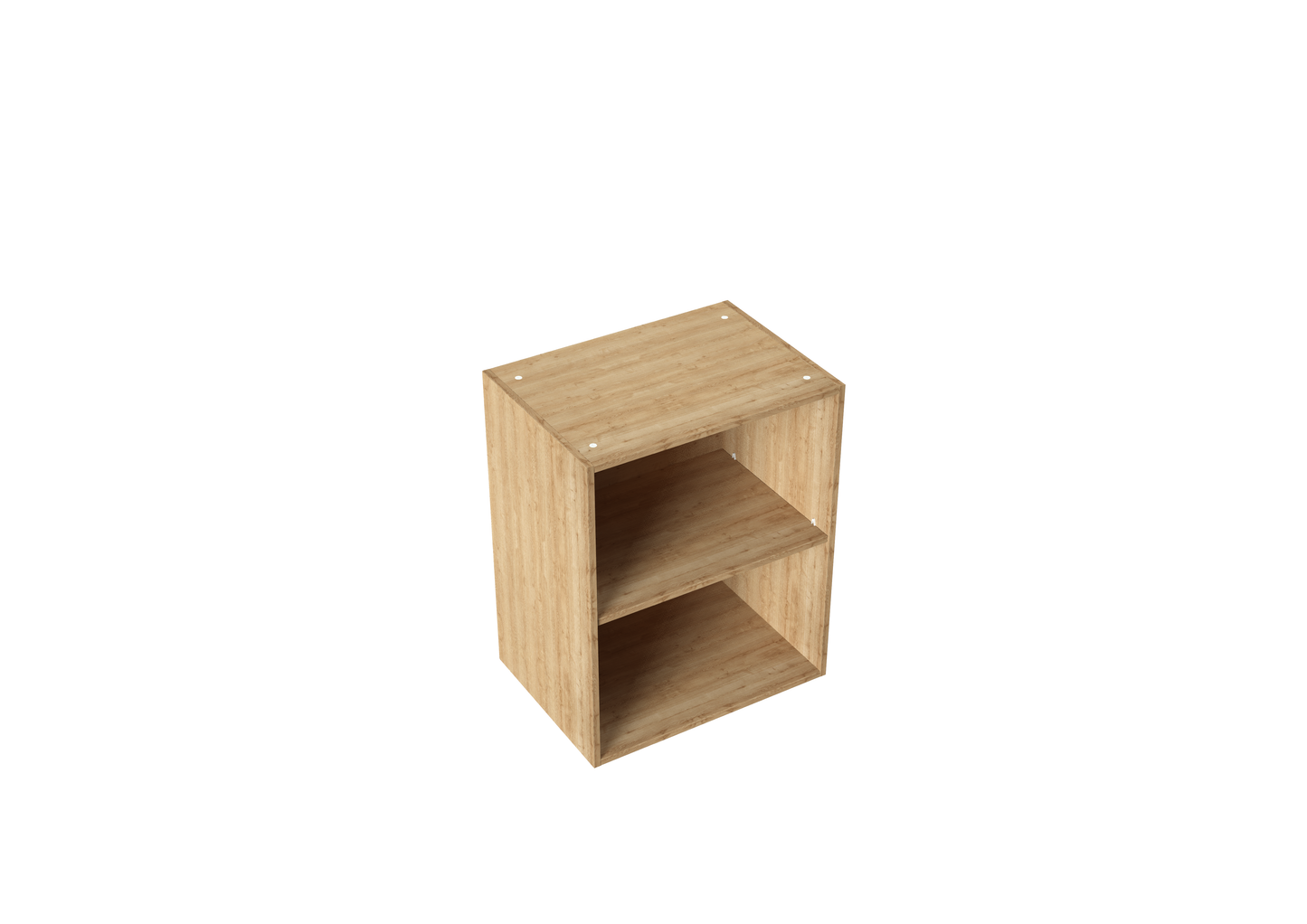 W600-900mm Open Microwave Wall Cabinet with Shelf