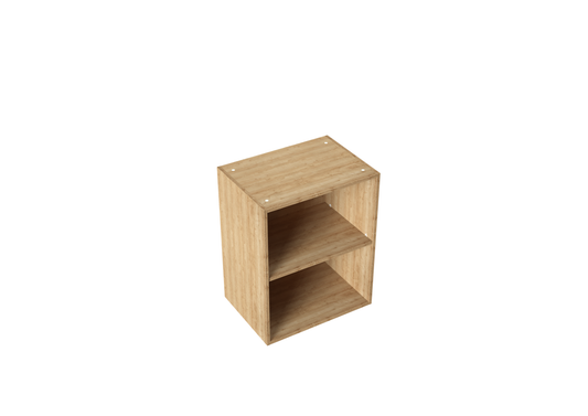 W600-900mm Open Microwave Wall Cabinet with Shelf