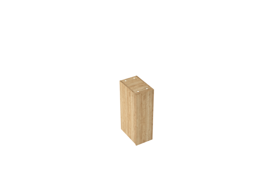 W200-449mm 1 door RH Hinge Wall Cabinet w/ Finger Pull