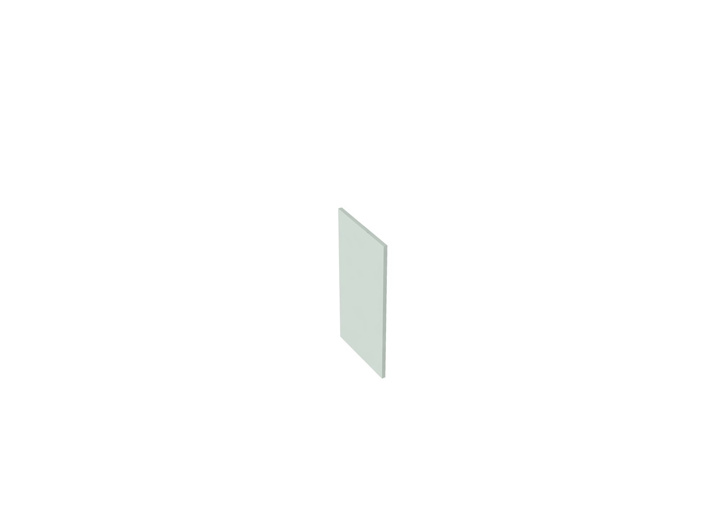 Wall Cabinet End Panel