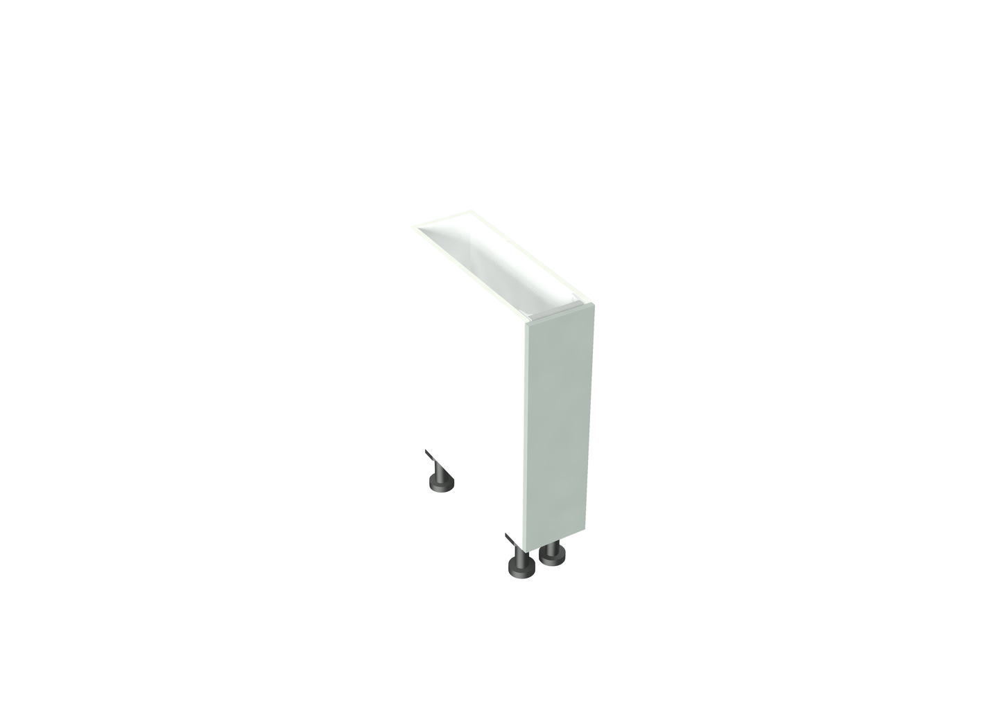 W200-449mm 1 Door RH Hinge Base Cabinet