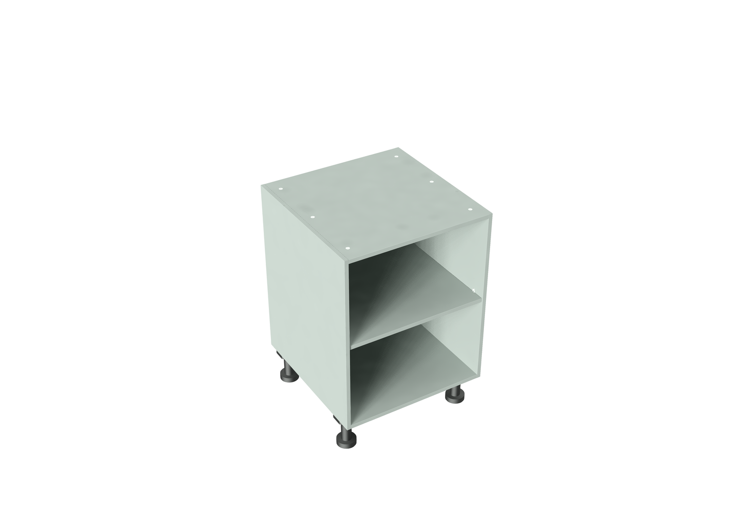 W600-900mm Open Shelf Base Cabinet
