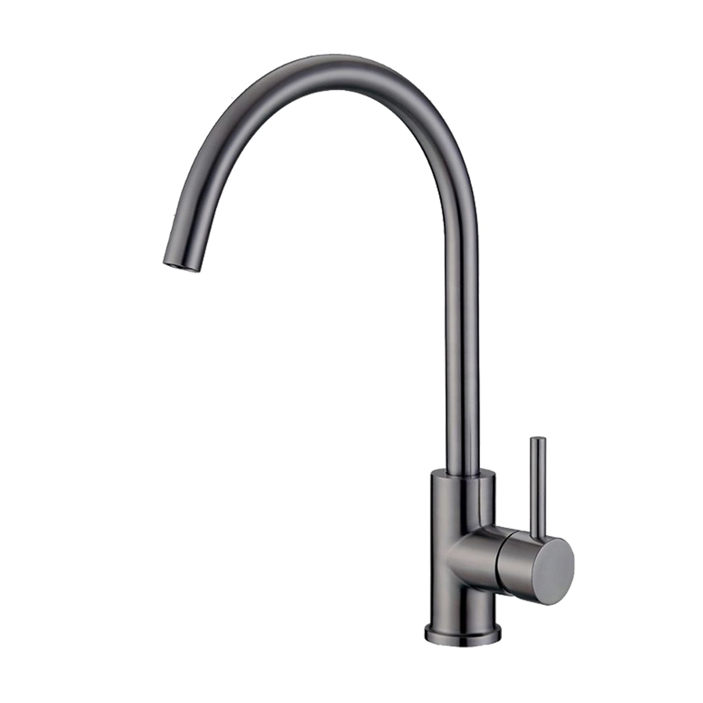 Evoke Gooseneck Sink Mixer Gunmetal