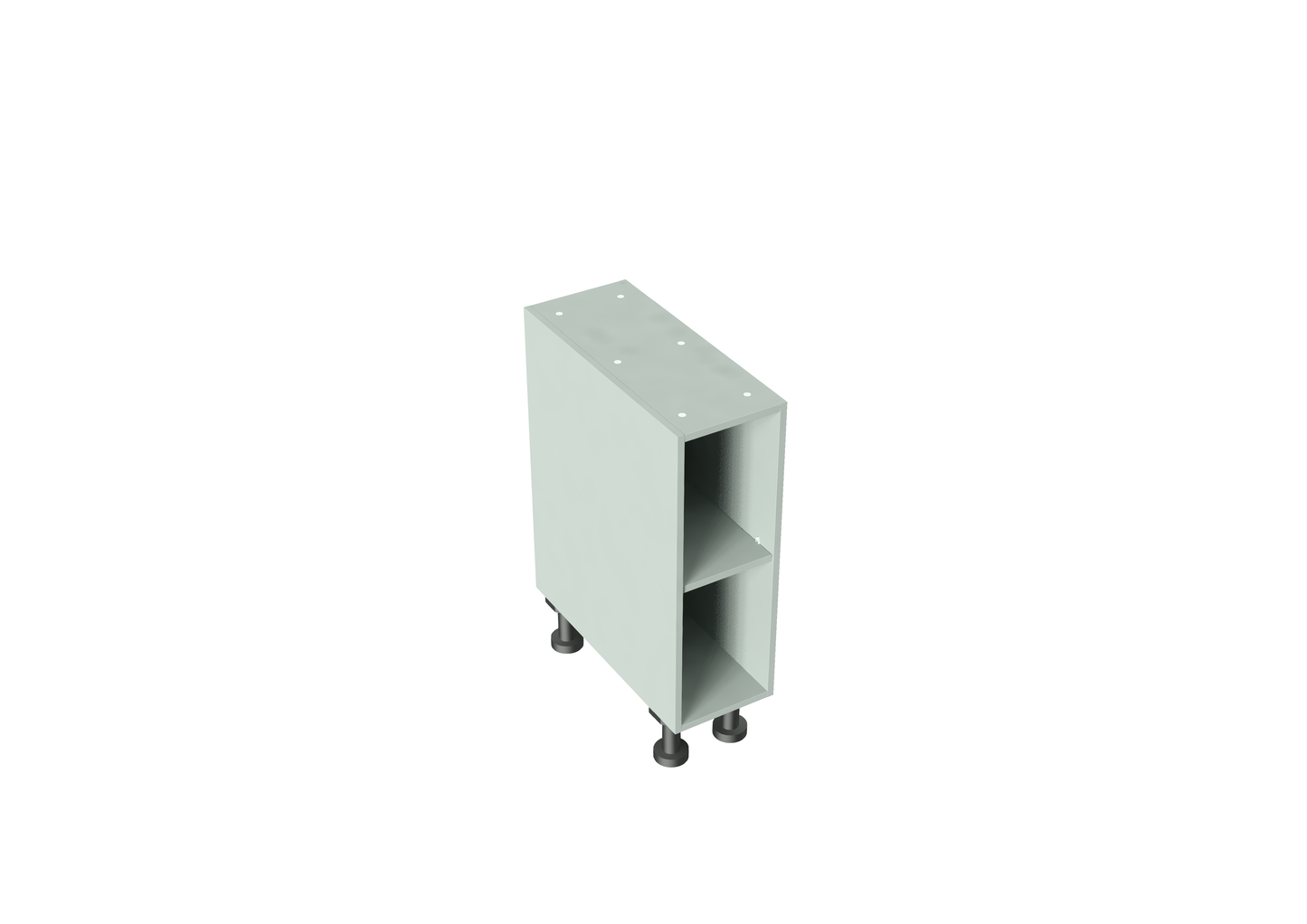 W250-599mm Open Shelf Base Cabinet