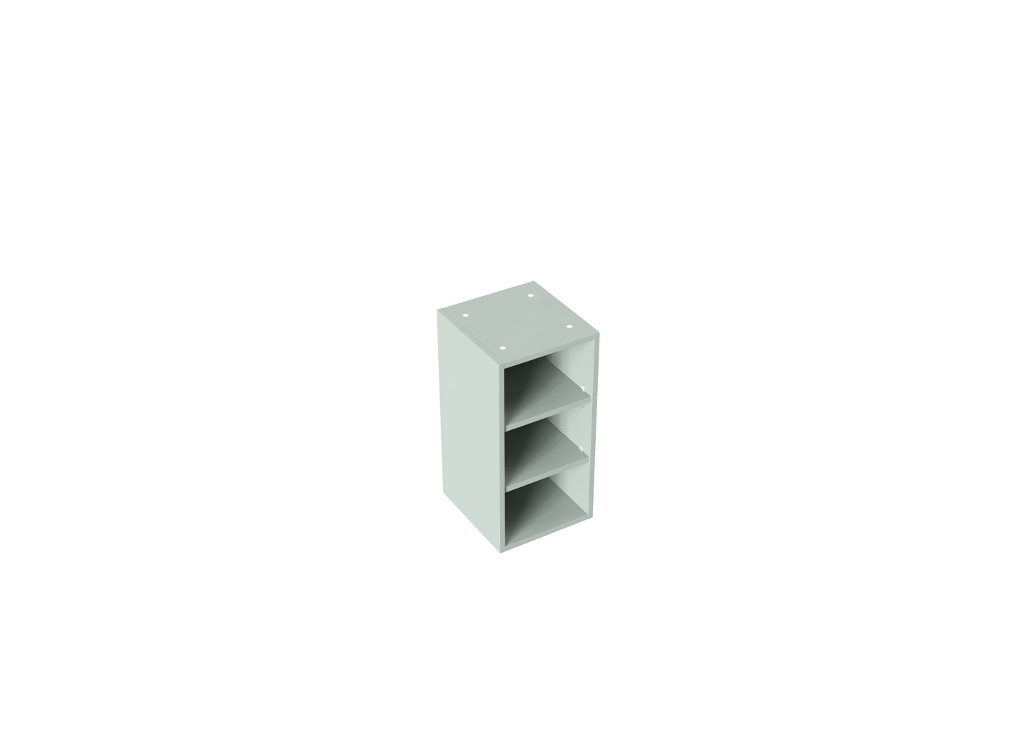 W300-599mm Open Shelf Wall Cabinet